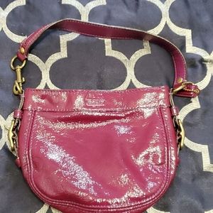 Coach mini clutch purse